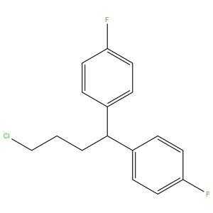 1-[4-chloro-1-(4-fluorophenyl)butyl]-4-fluorobenzene