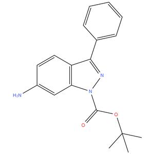 tert-butyl 6-amino-3-phenyl-1H-indazole-1-carboxylate