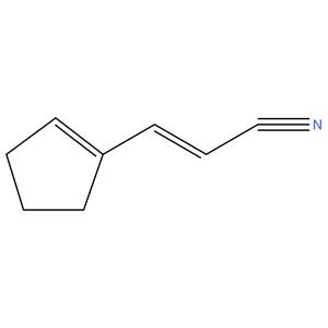 (E)-3-(cyclopent-1-en-1-yl)acrylonitrile