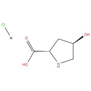 (2S,4R)-4-hydroxypyrrolidine-2- carboxylic acid Hydrochloride; trans-4-Hydroxy-L-proline hydrochloride