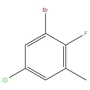 3-Bromo-2-fluoro-5- chlorotoluene