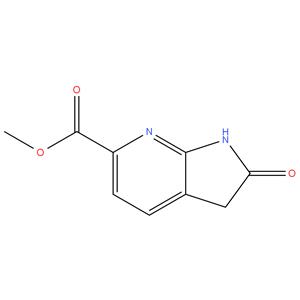 METHYL 2 OXO-2,3 DIHYDRO-1H-PYRROLO[2,3-B] PYRIDINE-6-CARBOXYLATE