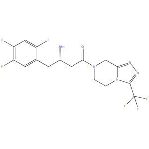 Sitagliptin EP Impurity A
(S)-SitagliptinIsomer ;
(S)-4-Oxo-4-[3-(trifluoromethyl)-5,6-dihydro[1,2,4]triazolo[4,3- a]pyrazin-7(8H)-yl]-1-(2,4,5-trifluorophenyl)butan-2-amine ;