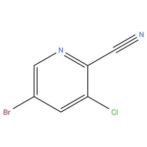 5-Bromo-3-chloropyridine-2-carbonitrile