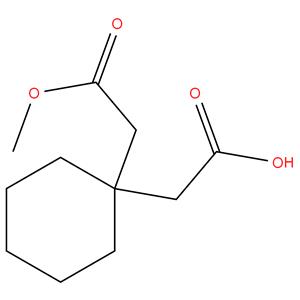 (1-Methoxycarbonylmethyl-cyclohexyl)-acetic acid
