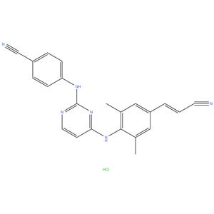 Rilpivirine hydrochloride