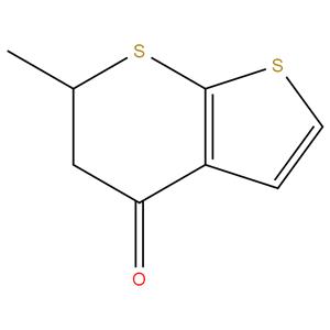 5,6-Dihydro-6-methyl-4-oxo-4H-thieno[2,3-b]-thiopyran