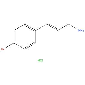 (E)-3-(4-Bromophenyl)prop-2-en-1-amine hydrochloride