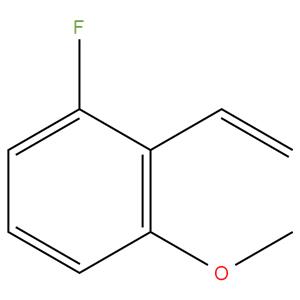 1-fluoro-3-methoxy-2-vinylbenzene