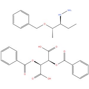 [(2S,3S)-2-(benzyloxy)pentan-3-yl]hydrazine Dibenzoyl-L-tartaric acid salt