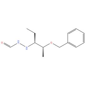 N'-((2S,3S)-2-(benzyloxy)pentan-3-yl)formohydrazide