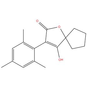 4-hydroxy-3-mesityl-1-oxaspiro [4.4] non-3-en-2-one