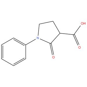 1-PHENYL-2-OXO-3-PYRROLIDINE CARBOLIC ACID