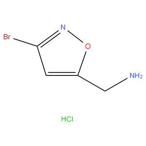 (3-Bromoisoxazol-5-yl)methylamine hydrochloride