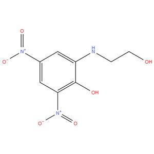 2-(2-Hydroxyethylamino)-4,6-dinitrophenol