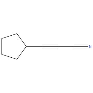3-cyclopentylpropiolonitrile