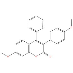 7-Methoxy-3(4-Methoxy Phenyl)-4-Phenyl Coumarin