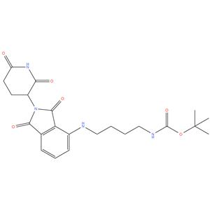 tert-butyl (4-((2-(2,6-dioxopiperidin-3-yl)-1,3-dioxoisoindolin-4-yl)amino)butyl)carbamate
