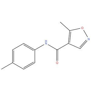 Leflunomide EP Impurity G
5-methyl-N-(p-tolyl)isoxazole-4-carboxamide