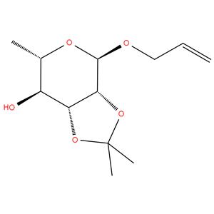 2-propen-1-yl 6-deoxy-2,3-O-(1-methylethylidene)-α-L-Mannopyranoside