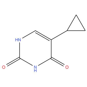 5-Cyclopropylpyrimidine-2,4(1H,3H)-
dione