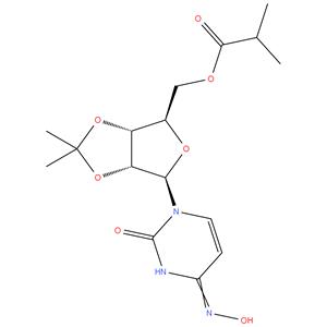 [(3ar,4R,6R,6aR)-4-[4-(hydroxyamino)-2-oxopyrimidin-1-yl]-2,2-dimethyl-3a,4,6,6a-tetrahydrofuro[3,4-d][1,3]dioxol-6-yl]methyl 2-methylpropanoate