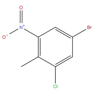 5-BROMO-1-CHLORO-2- METHYL- 3-NITROBENZENE