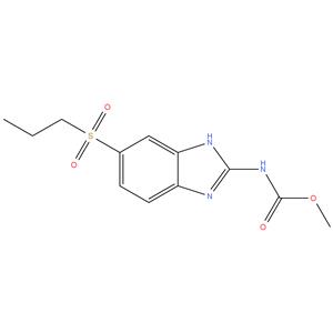 Methyl N-(5-propylsulfonyl)-1H-benzo[d]imidazol-2- ylcarbamate
