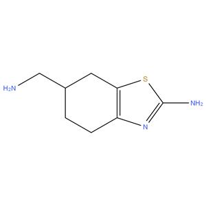 6-(aminomethyl)-4,5,6,7-tetrahydrobenzo[d]thiazol-2-amine